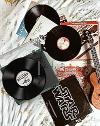 WOCKODER Record Players Turntable for Vinyl with