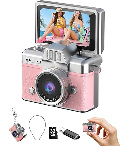 Amazon.com: Mini Digital Camera Keychain with 1.47 in LCD Screen