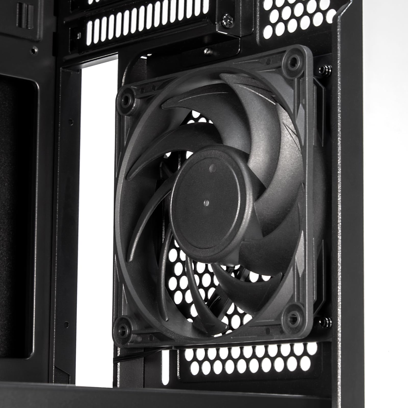 SilverStone Technology CS382 8-Bay SAS-12G / SATA-6G Hot-swappable High Performance Micro-ATX NAS Chassis, SST-CS382