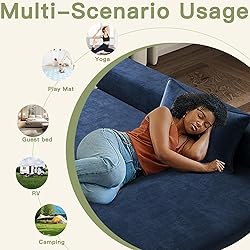 Luoxiao Folding Sofa Bed Queen with 2