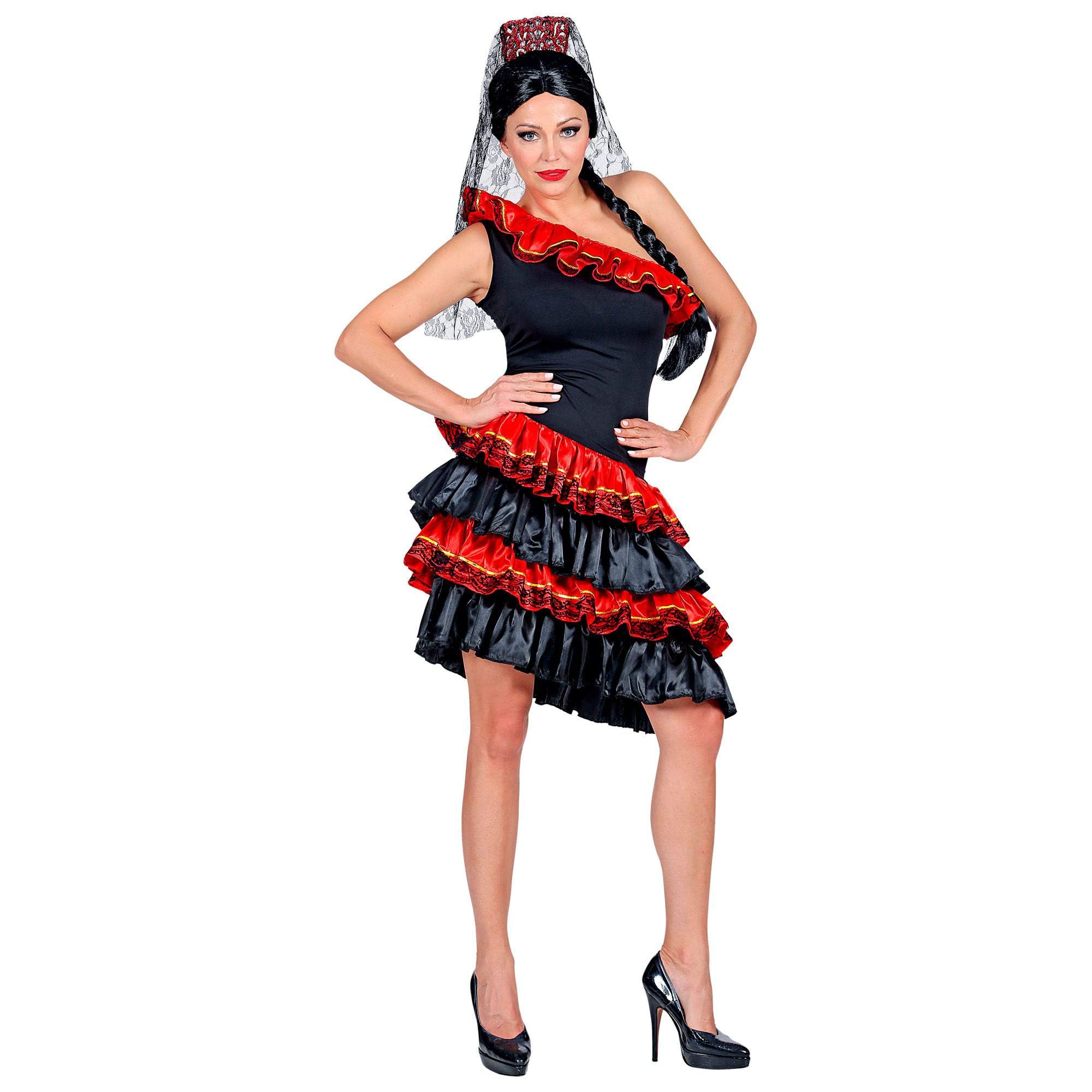 Widmann 09893 Spanish Senorita Costume for Women, Multi-Colour