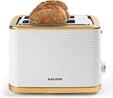 Salter Palermo Kettle and Toaster Set 1.7 L 2-Slice White/Gold 3kW/930W view 6