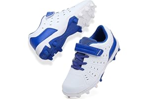 BKWHDAY Softball Cleats Girls Boys Youth Baseball Cleat Kids Soccer Lacrosse