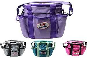 Paris Tack Derby Originals Premium Ringside Large Horse Grooming Supply Tote Bag for Organization Available in Four Colors