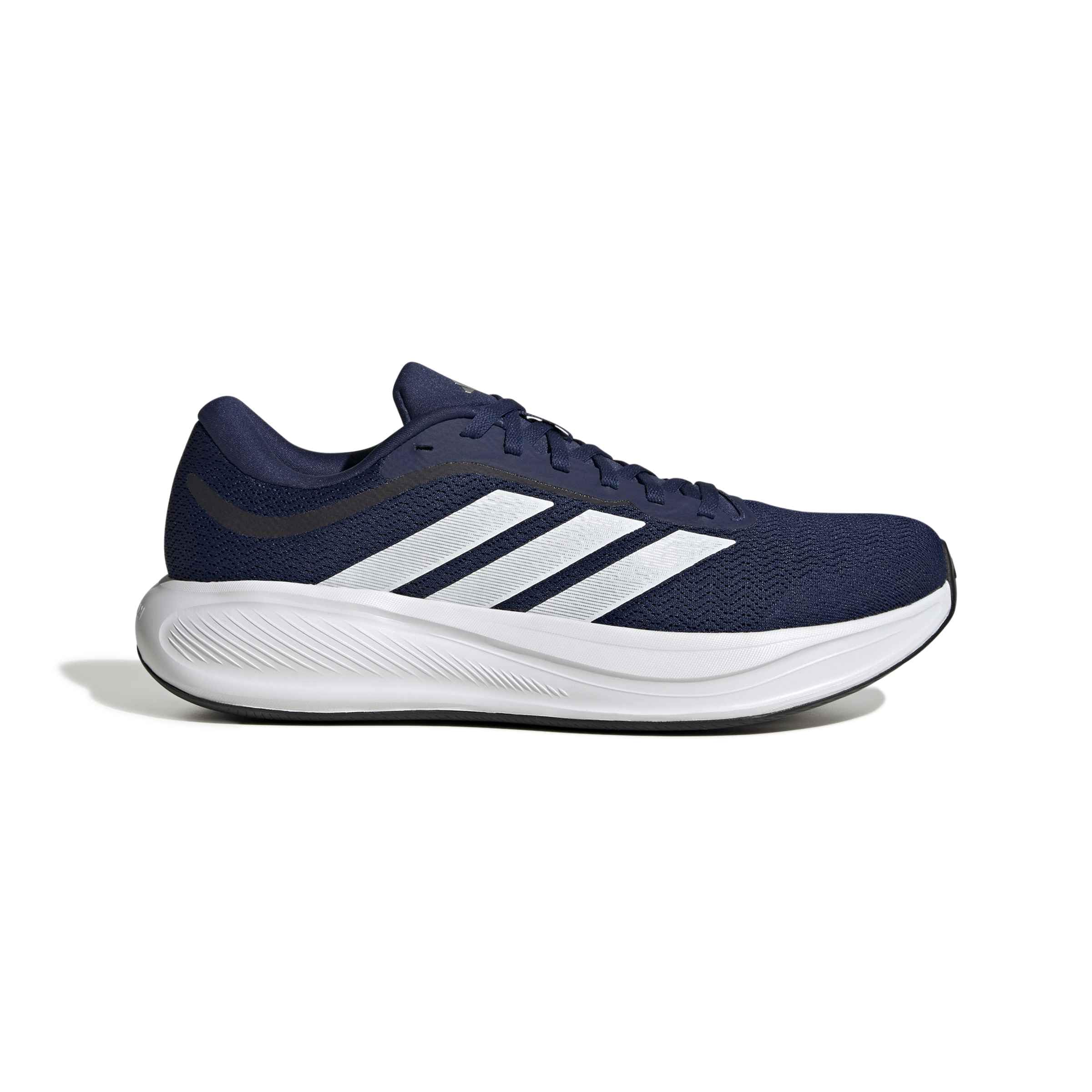 adidas Unisex Response Runner 2 Running Shoes, Dark Blue/FTWR White/Matte Silver, 41 1/3 EU 4
