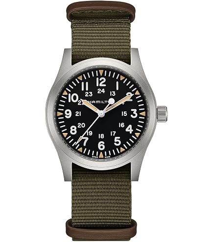 Amazon.com: Hamilton Khaki Field Mechanical Men's Watch, 38mm