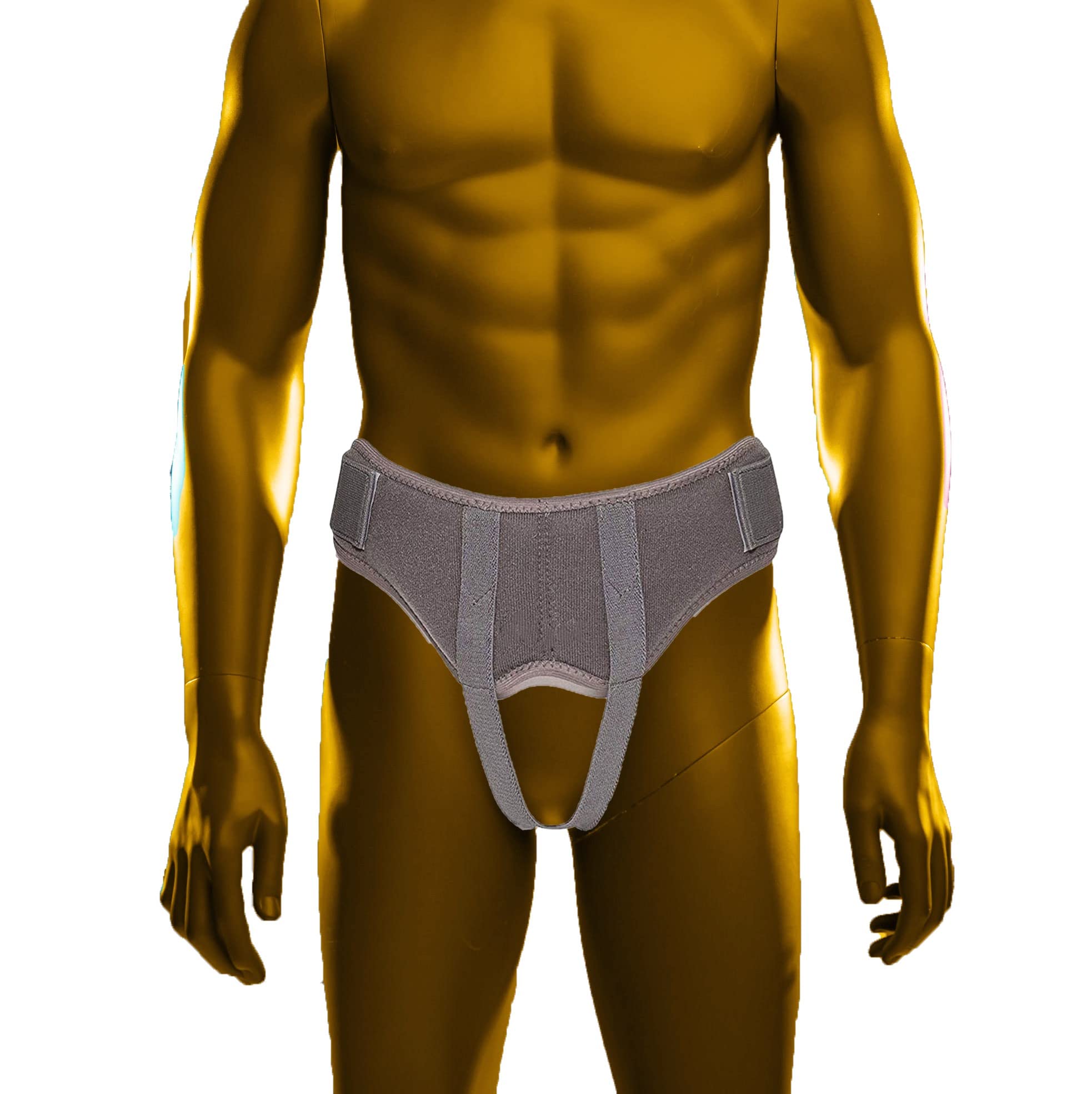 Solace Care Professional Reducible Inguinal Abdominal Hernia Relief with Removable Pads (Small)