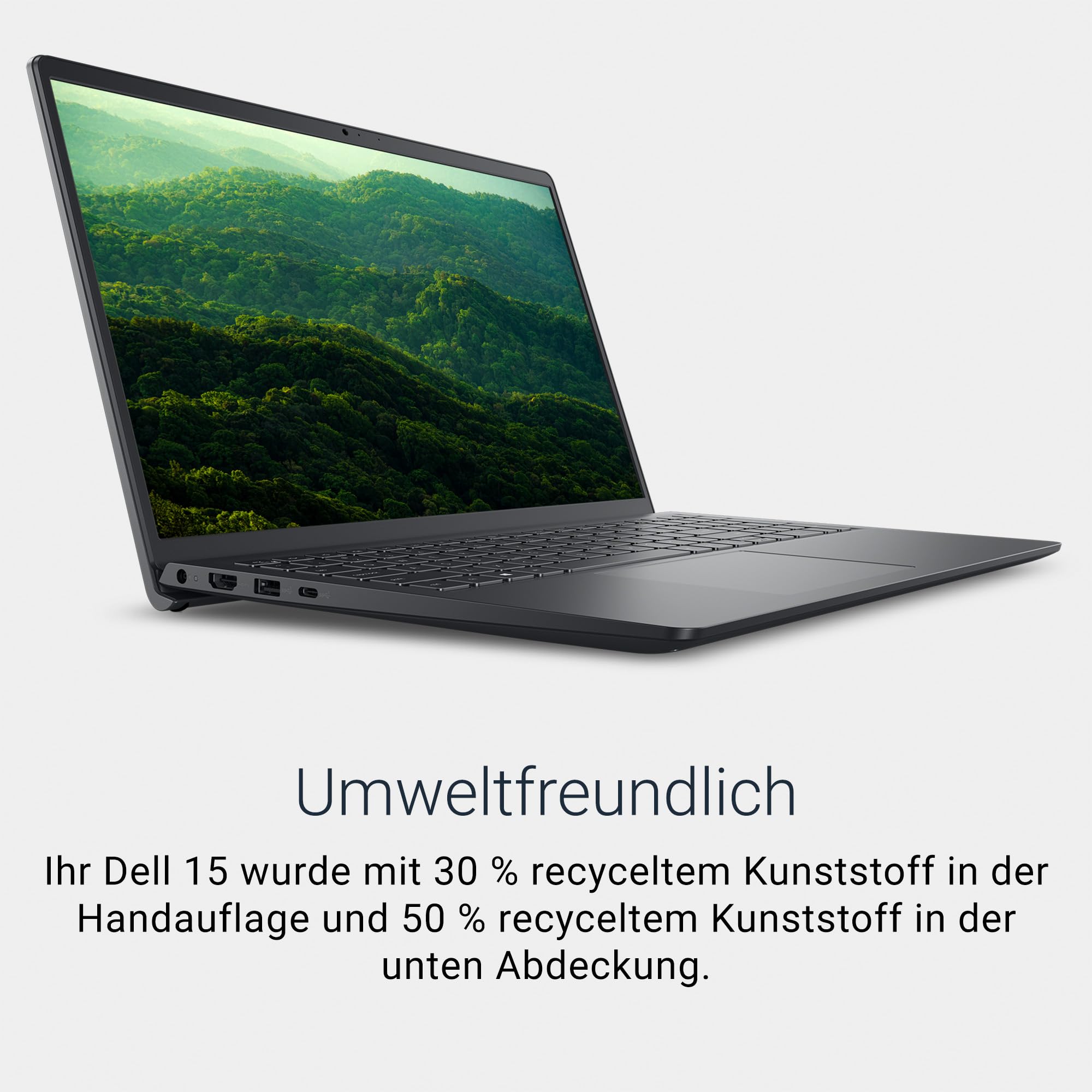 Dell 15 Laptop DC15255 15.6" FHD (1920 x 1080) 120Hz, AMD Ryzen 7 7730U, AMD Radeon Graphics, 16GB DDR4 RAM, 1TB SSD, Windows 11 Home, QWERTZ Backlit Keyboard - Black 6