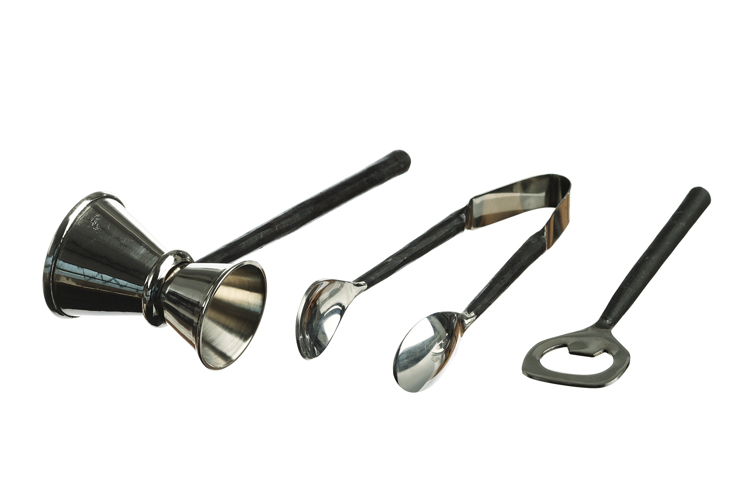 The Just Slate Company Burnished Drinks Accessory Set