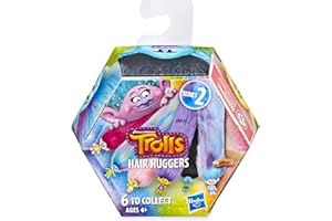 DREAMWORKS TROLLS Hair Huggers Series 2 Miniature Snap-On Toy Figure Blind Box