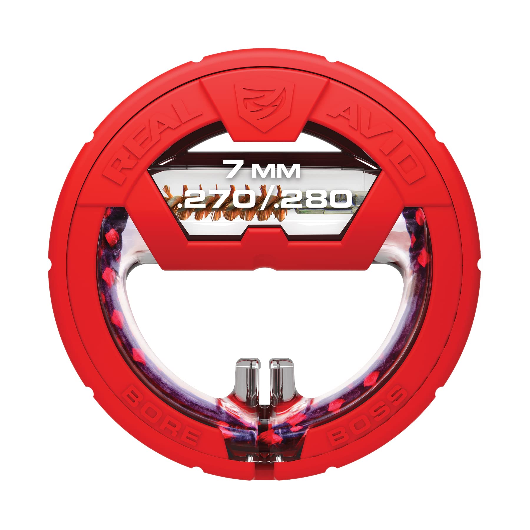 Real Avid Bore Boss .270Cal/.280Cal/7mm - Clean Storing, Pull Through, Bore Cleaning System