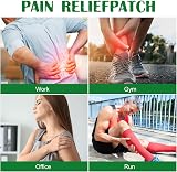 MYMULIKE Pain Relief Patch Knee 52 Pcs Wormwood Patch Up to 24h view 5