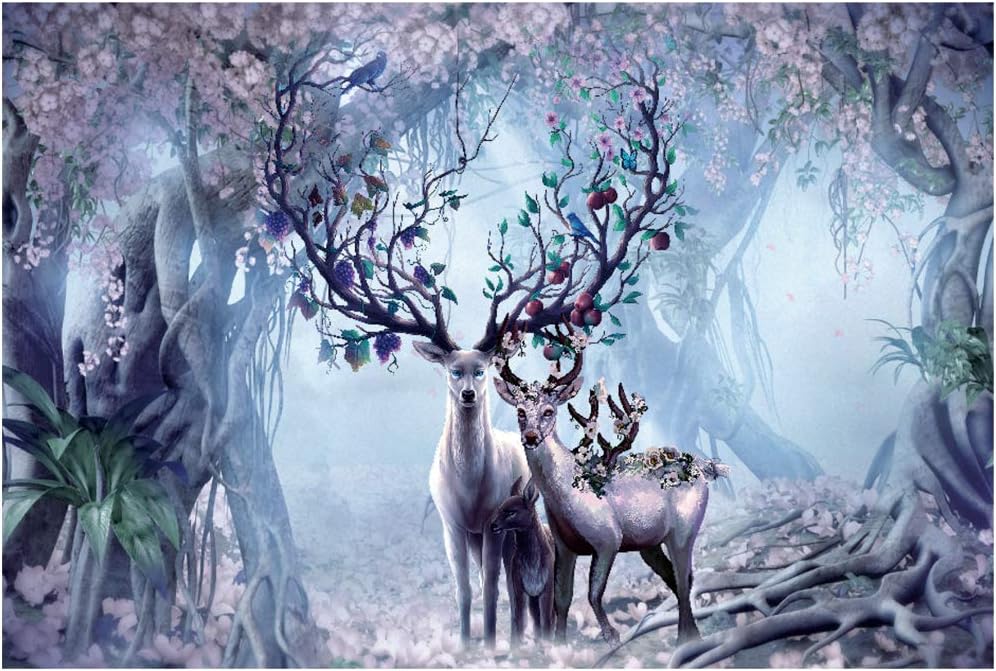 defway Jigsaw Puzzles for Adults 500 Pieces - Wooden Puzzles Sets Free Time to Relax for Family 52*38cm 03