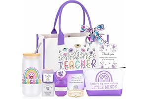 JSENGIFT Teacher Gifts for Women, Thank You End of Year Appreciation Gifts for Teachers from Student Set of 9