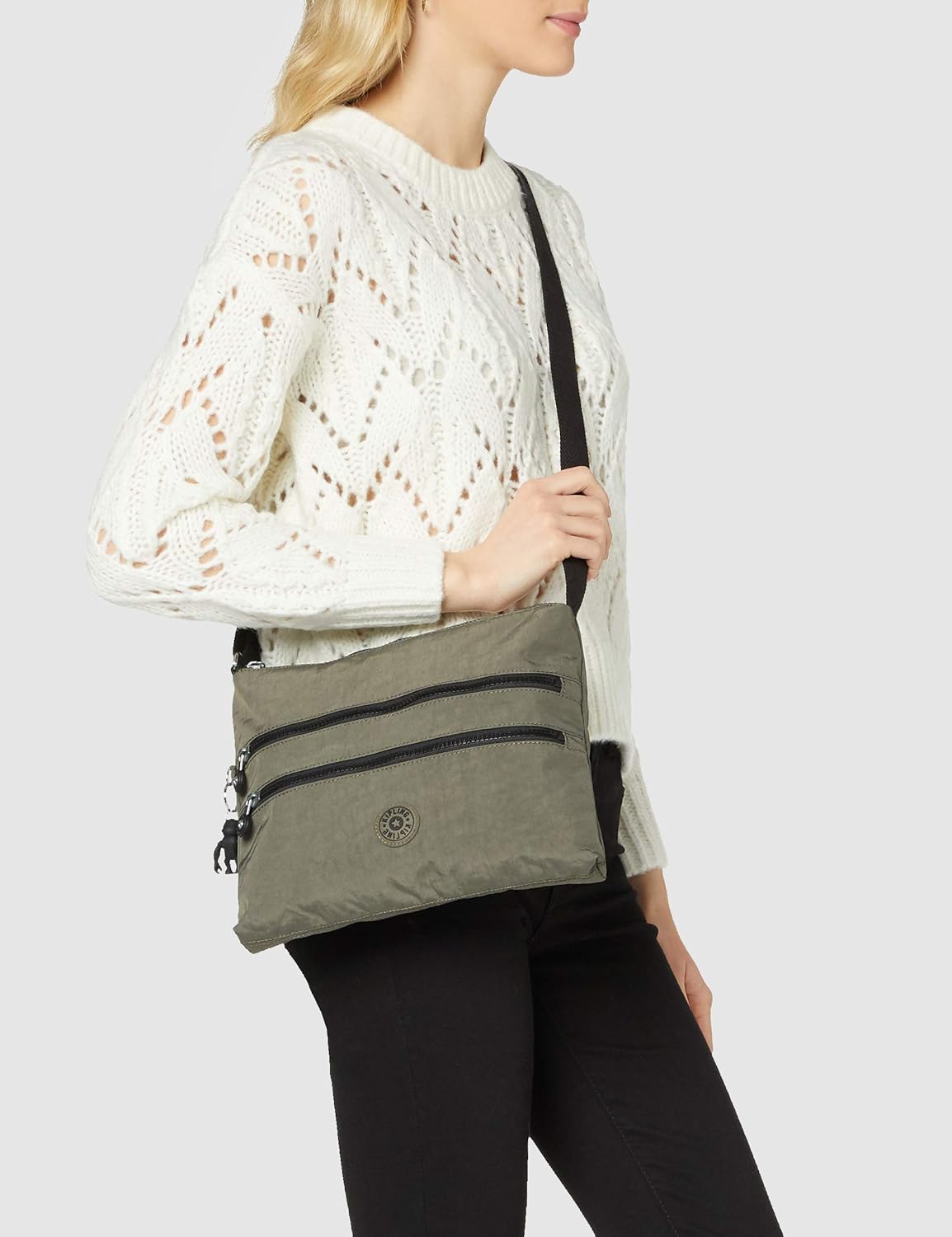 Kipling Women’s Alvar CrossBody Bag, 33x26x4.5 cm BigaMart