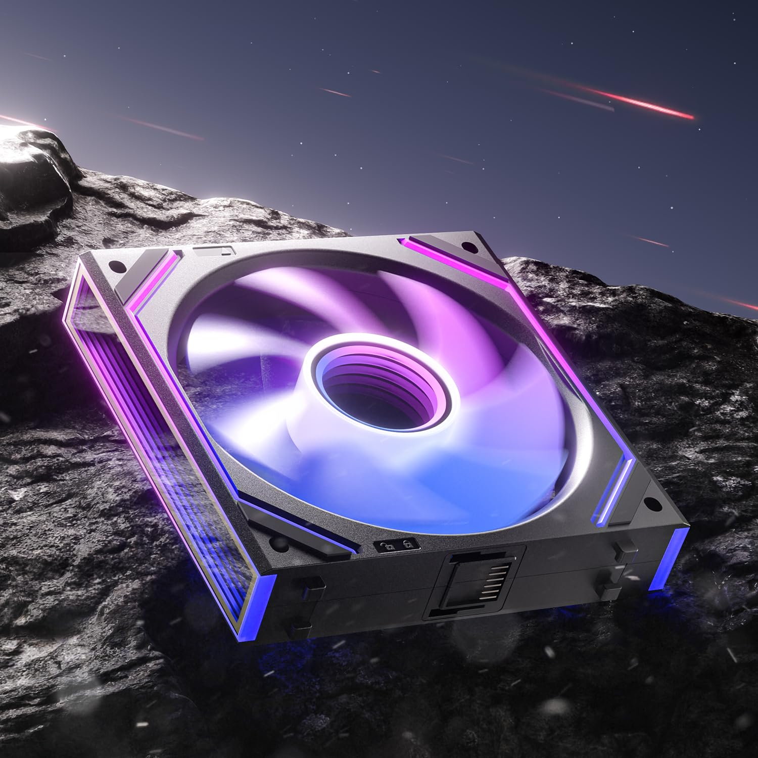 Photo 1 of AsiaHorse Dawn Pro 120mm Case Fan, ARGB PWM 1850RPM / 68CFM Airflow, Forward & Reverse Blade Design, Low Noise, Precision HDB Bearings High Performance Unit PC Fan Modular Daisy Chain1049760887
LPNPMER8201033
