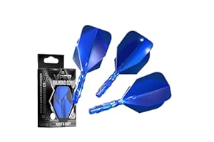 Viper Diamond Core Integrated Dart Flight & Shaft System - Precision Darting Accessory with Tough Polymers for Enhanced Perfo