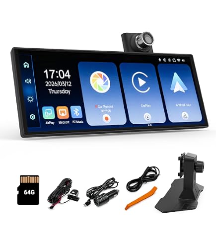 Amazon.com: Promoterk Wireless CarPlay and Android Auto 10.26-inch