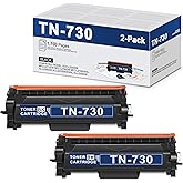 TN-730 TN730 Toner Cartridge Black High Yield Replacement for Brother TN 730 DCP-L2550DW MFC-L2710DW L2750DW L2750DWXL HL-L23
