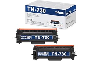 TN-730 TN730 Toner Cartridge Black High Yield Replacement for Brother TN 730 DCP-L2550DW MFC-L2710DW L2750DW L2750DWXL HL-L23