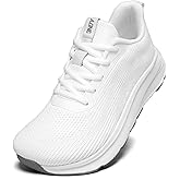 KDN Men's Wide Toe Box Shoes Cushioned Road Running Shoes Non Slip Mens Walking Sneakers for Wide Feet Comfortable Athletic Gym Workout Shoes Wide Width