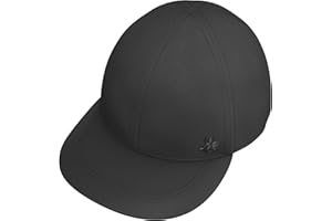 DefenderShield EMF + 5G Radiation Protection Baseball Hat (300Hz-10 GHz)- Universal Adult Size Baseball Cap Black