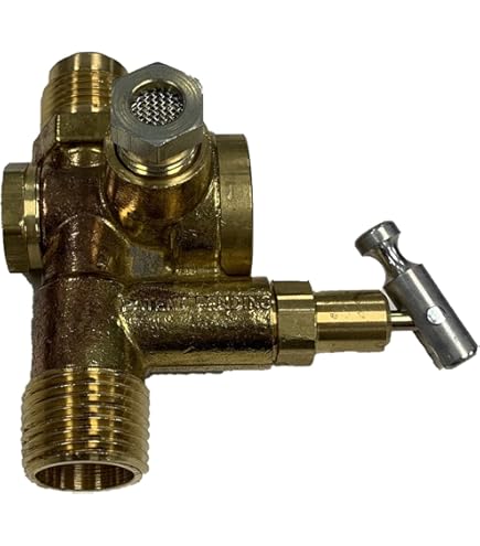 Valvola Girevole CW000800AV Valvola Di Scarico Girevole Campbell Hausfeld CW000800AV 69JF - Ricambio Nuovo Per Compressori Valvola Di Scarico Campbell Hausfeld - Foto 5