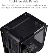ASUS TUF Gaming GT502 ATX Mid Tower Case RGB USB C 3.2 Type C view 4