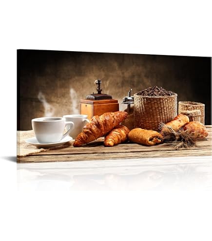 Erosebridal Coffee Large Canvas Wall Art - Bar Decor Signs