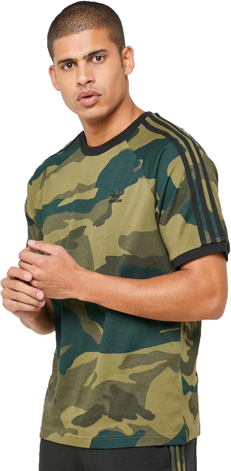 adidas Originals Men's 3-Stripes Tee at  Men’s Clothing store