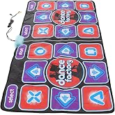 Bagima Double Dance mat for tv 40&times;34&times;5 Dance mat Musical Electronic Double User Rhythm Portable Dance Floor mat for Adult