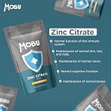 MOBU Zinc 100mg 120 Tablets | Immune & Fertility Support | Vegan UK Made view 3
