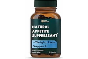 FLOWNUTRITION Natural Appetite Support Supplement for Women & Men, Clinically Studied Formula to Help Control Hunger & Cravings Naturally, Support Healthy Hormonal Balance, Holistic Daily Wellness – 60 Capsules