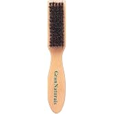 GranNaturals Barber Brush for Fades and Clipper Brush Cleaning - Boar Bristle Mini Slick Back Hairbrush Salon &amp; Barber Accessory for Fades, Blades, Climbing &amp; Bouldering