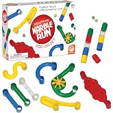 MindWare Marble Run Regular Add-On Set &ndash; Expansion Pack for Marble Run Building Toy, 50 Durable Interlocking Pieces, Ages 4 and Up