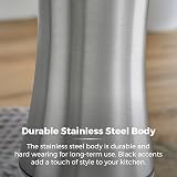 Tower T832248 Dual Electric Salt & Pepper Mill Stainless Black Battery Operated view 3