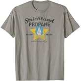 King of the Hill Strickland Propane Arlen, TX Logo Cartoon T-Shirt