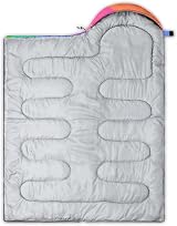 HOSIMA Rainbow Sunshine Clouds Sleeping Bag - Lightweight & Waterproof view 4