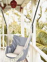 Chihee Hammock Chair 2 Seat Cushions Included Strong Webbing Straps Hooks view 2