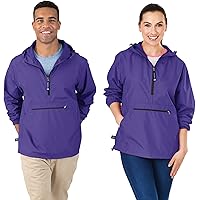 Cottonhood Adult Reflective Jacket, Water-Resistant 1/4 Zip Anorak