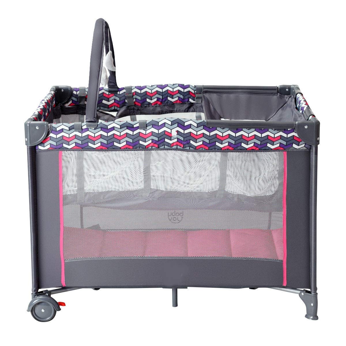 baby playpen with changing table