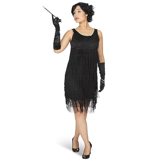 Charleston Kleid Iza mit Fransen