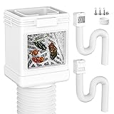 VA1KENE 2-Pack Leaf Filter with Rain Gutter
