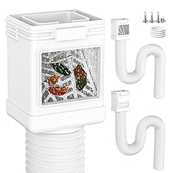 VA1KENE 2-Pack Leaf Filter with Rain Gutter