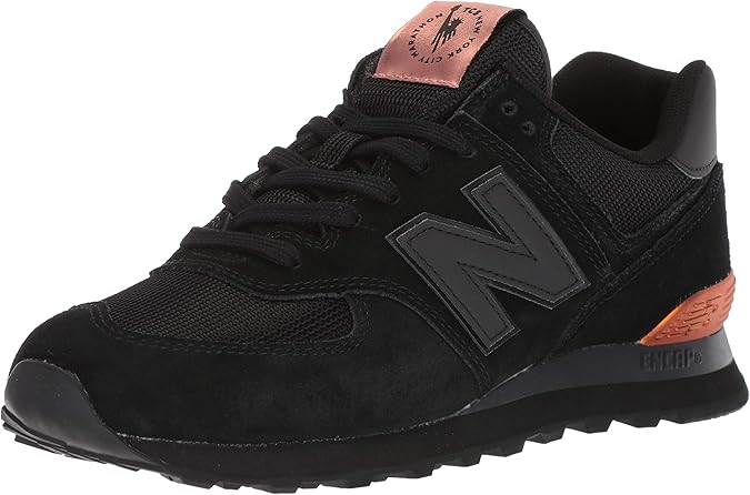 New Balance Men's 574v2 Sneaker, Black/Black/Rose Gold, 17.5 UK: Buy Online at Best Price in UAE 