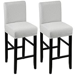YISUN Waterproof Bar Stool Covers, Stretch Pub