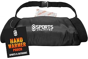Sports Unlimited Football Hand Warmer Pouch, Youth, Kids. Men & Adult, Perfect for QB Position, Golf Handwarmer Sleeve, Hand Warmers for Football