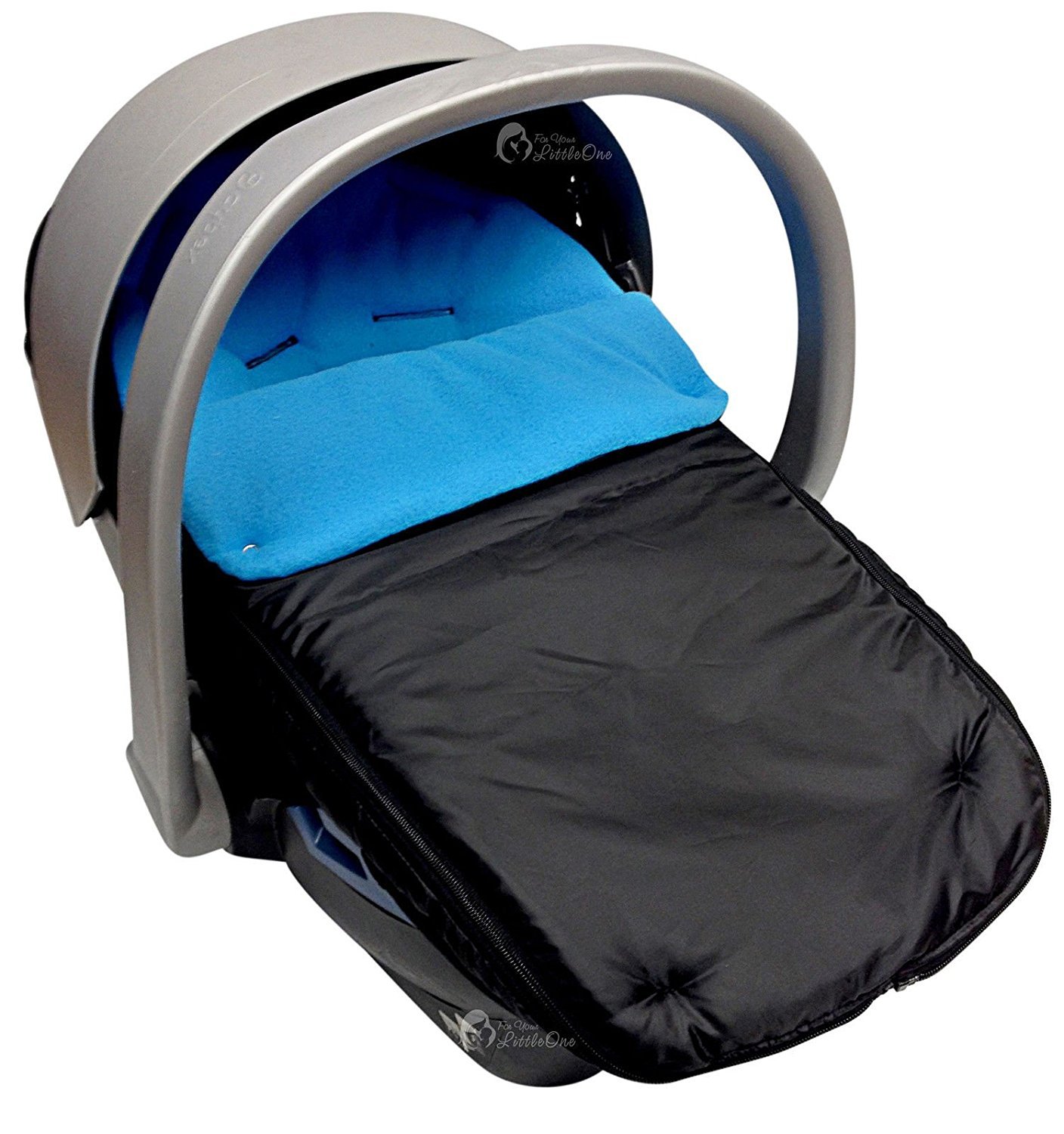 Car Seat Footmuff/Cosy Toes Compatible with Mamas and Papas Turquoise