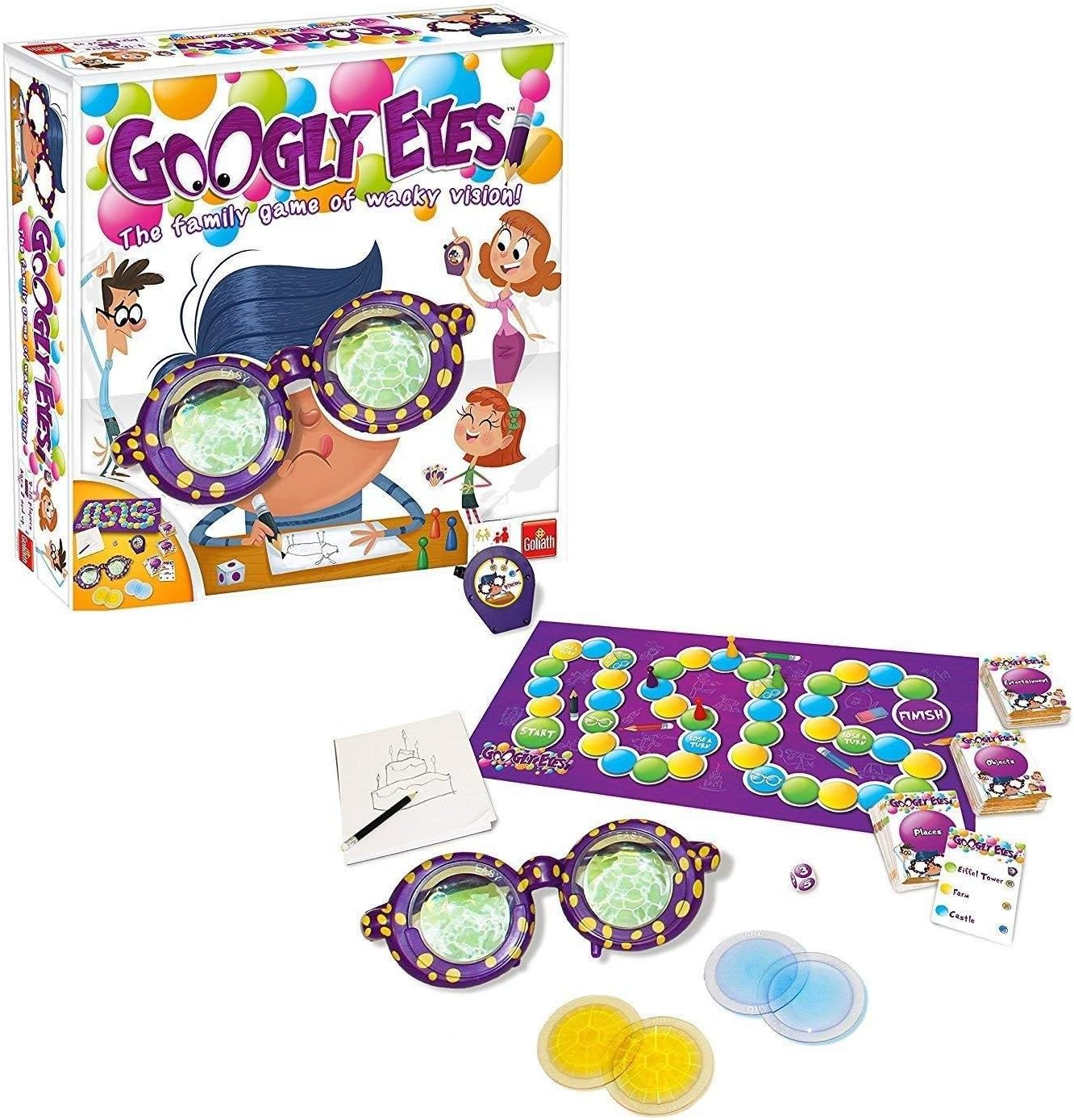 Goliath Games Googly Eyes Game Amazon.co.uk Toys & Games