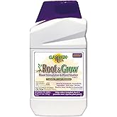 Bonide Garden Rich Root & Grow Root Stimulator & Plant Starter, 32 oz Concentrate 4-10-3 Fertilizer for Transplanting